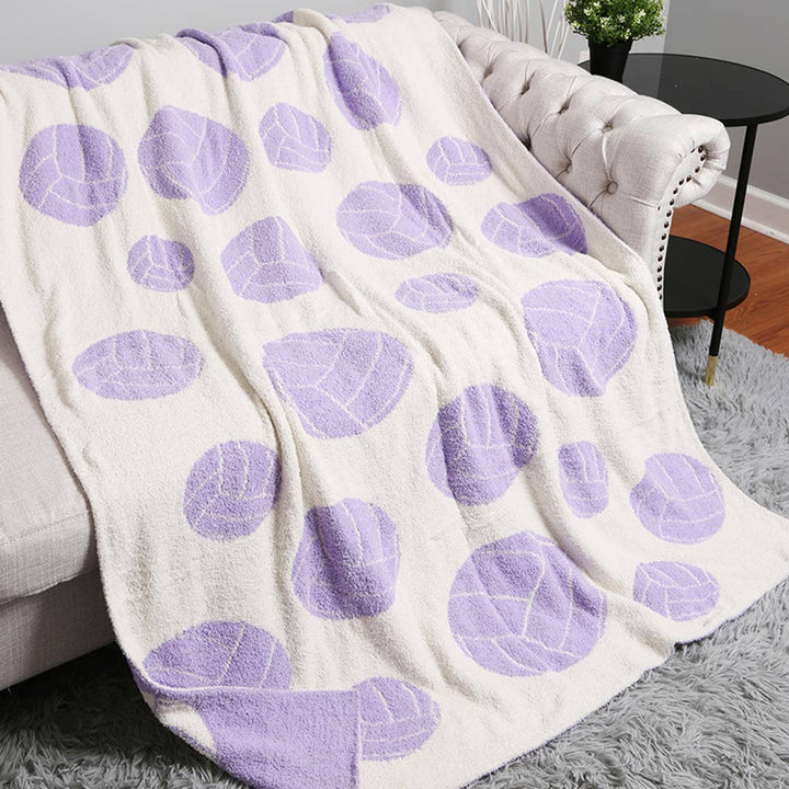 Volleyball Blanket- Lavender
