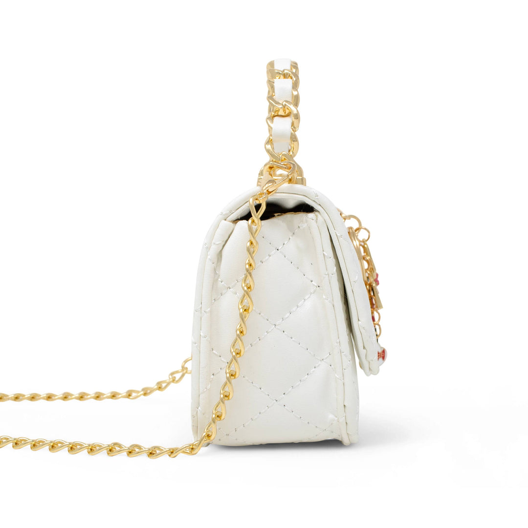 Link Chain Top Handle Handbag
