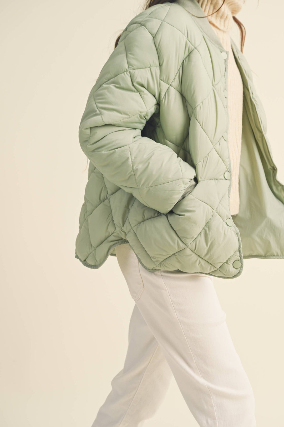 SAGE QUILTED JACKET