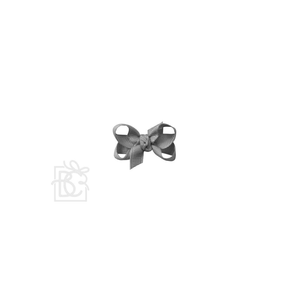 SIGNATURE GROSGRAIN BOW ON CLIP DARK NAVY