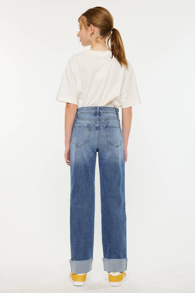 Erin High Rise Straight Jeans