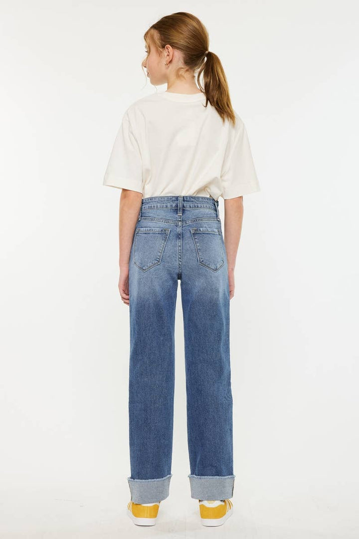Erin High Rise Straight Jeans