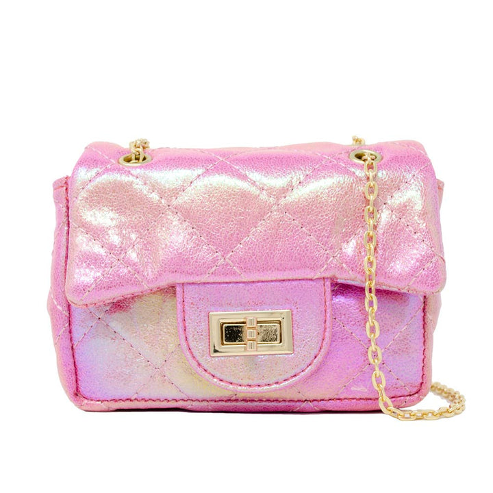 Shiny Mini Bag: Pearl