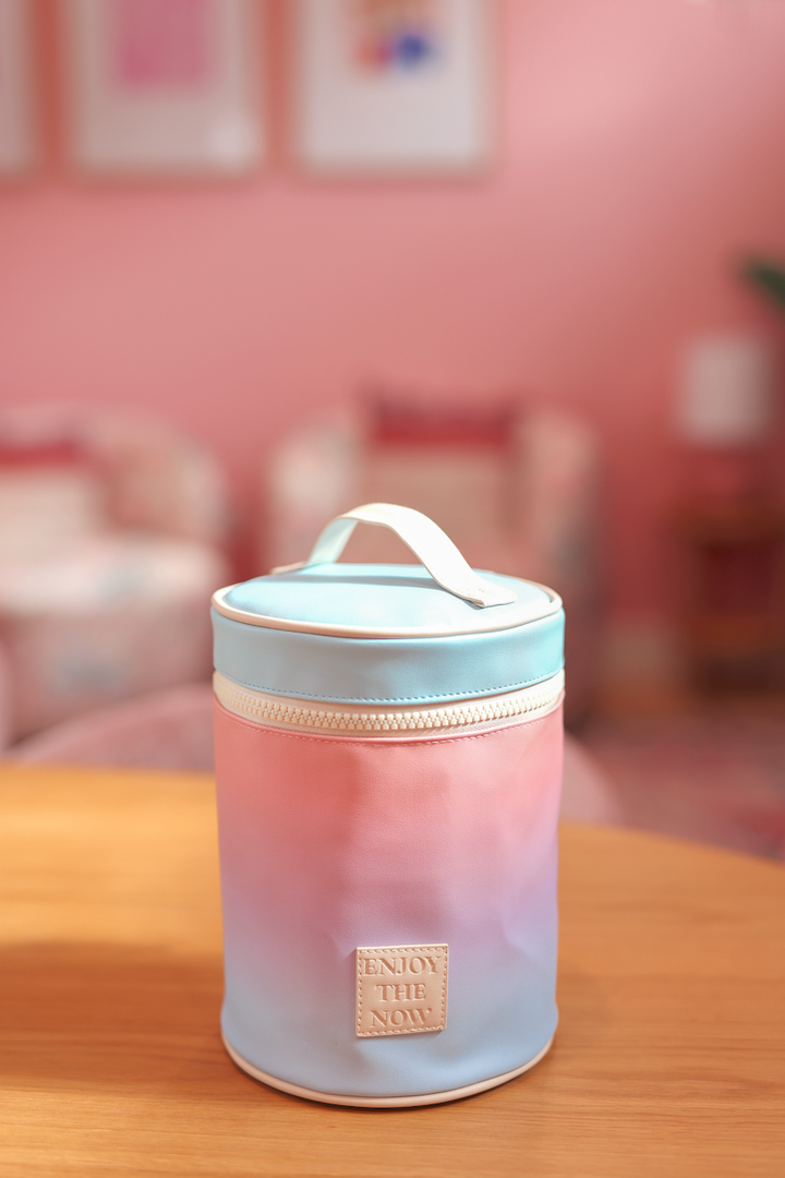 Barrel Organizer- Enjoy The Now Gradient (Blue/Purple/Coral)
