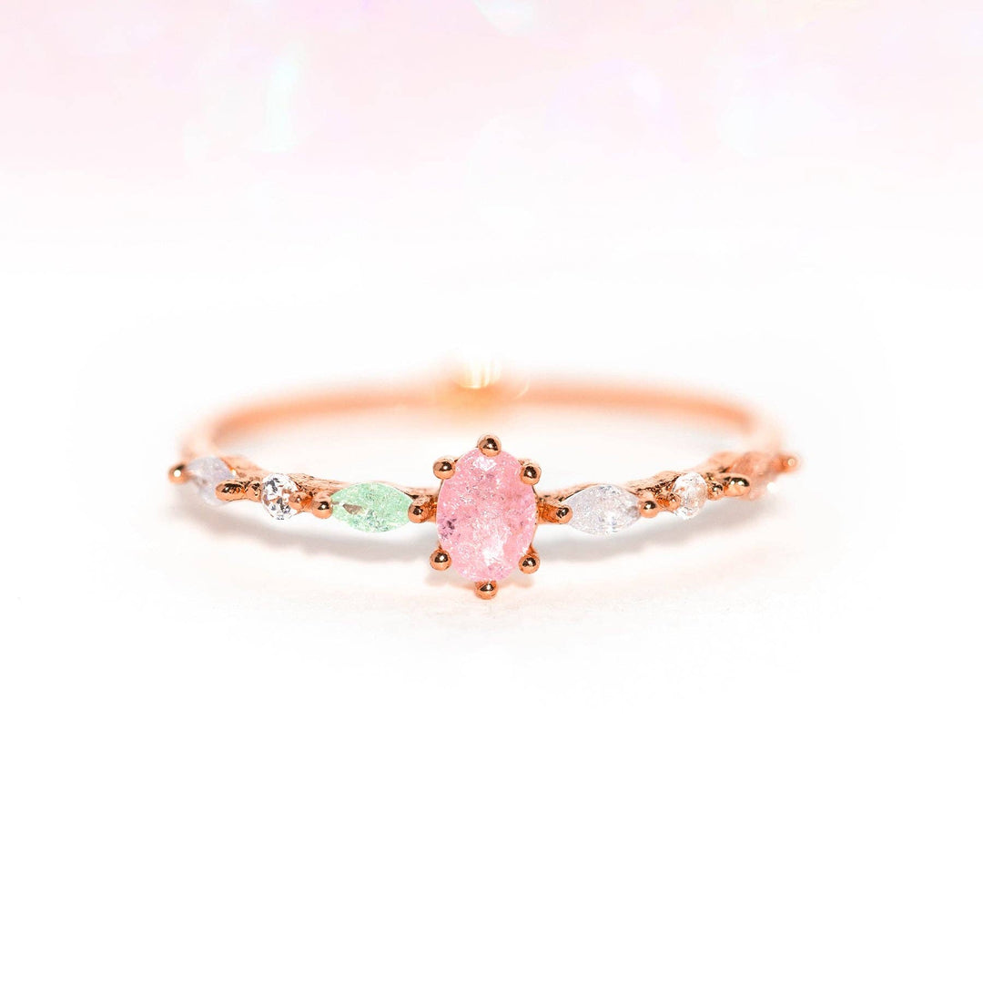Pastel Sherbert Ring: Gold / 6