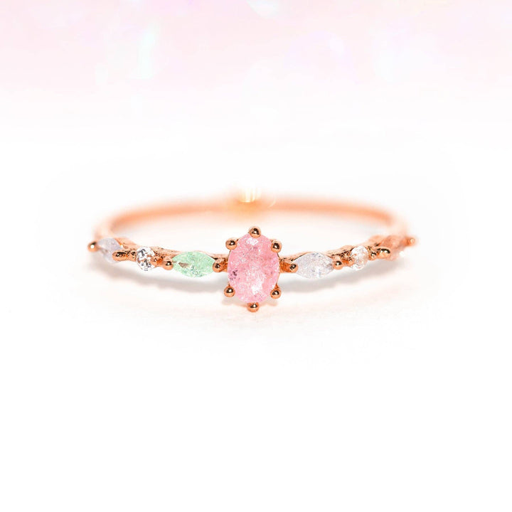 Pastel Sherbert Ring: Gold / 6