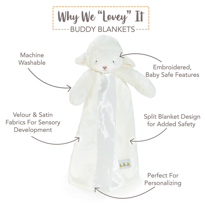 SIMPLE Kiddo Lamb Buddy Blanket