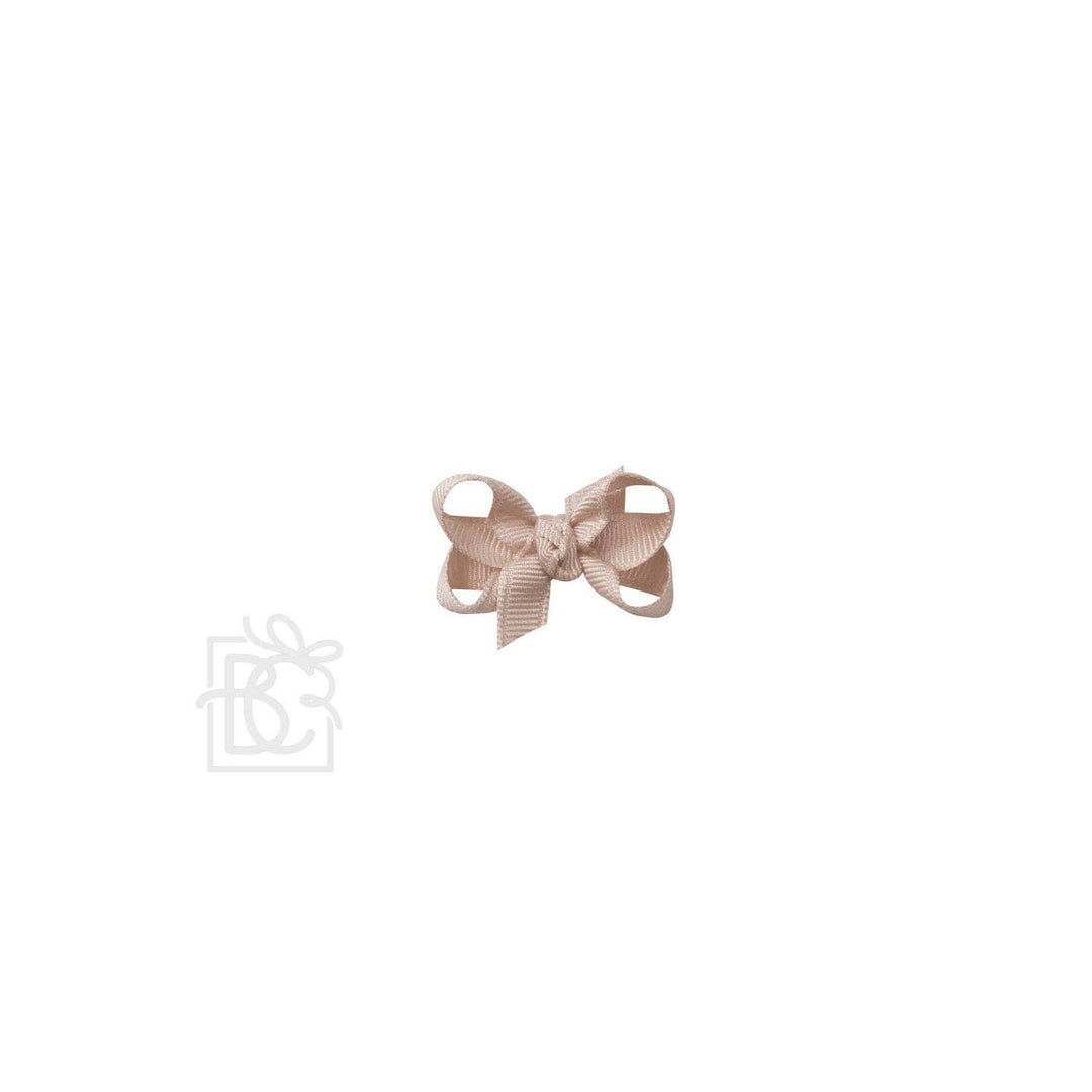 SIGNATURE GROSGRAIN BOW ON CLIP DARK NAVY