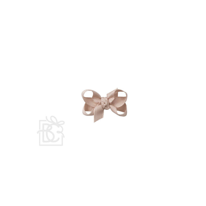 SIGNATURE GROSGRAIN BOW ON CLIP DARK NAVY