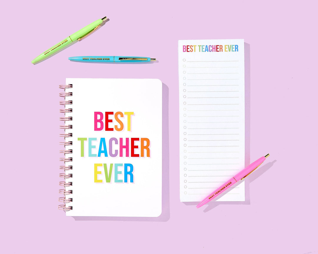 Pen Set - Motivational - "Best Teacher Ever"