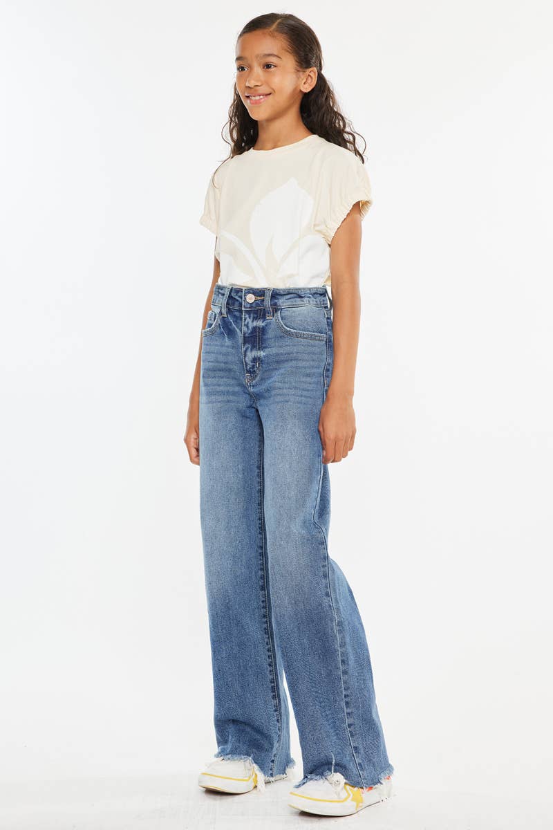 EVERLY HIGH RISE SLIM WIDE LEG