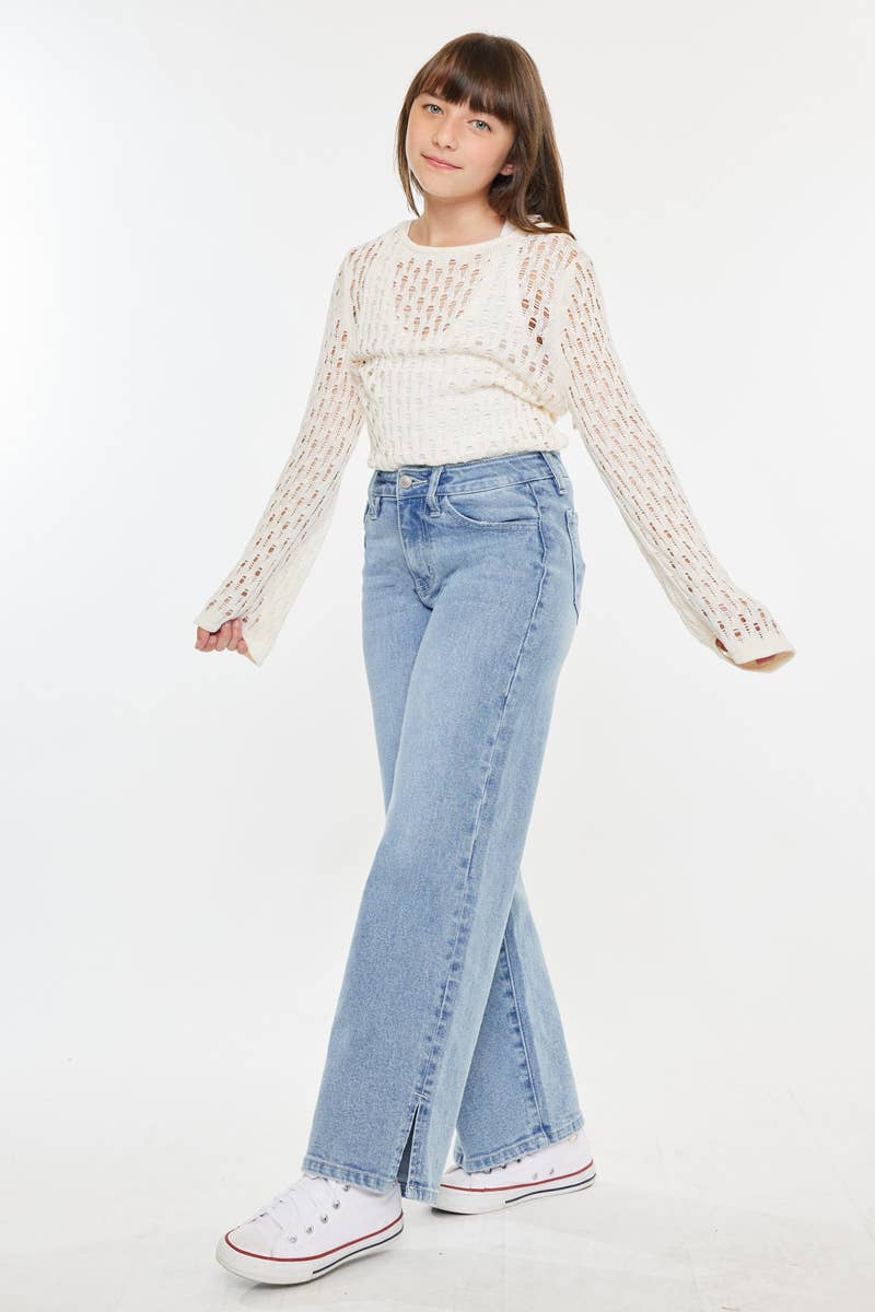 high rise wide leg