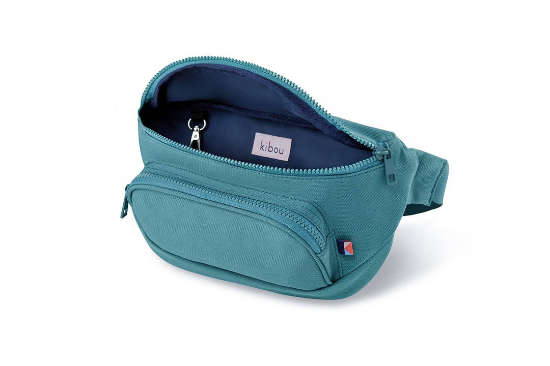 Kibou Diaper Belt Bag- Jade Canvas