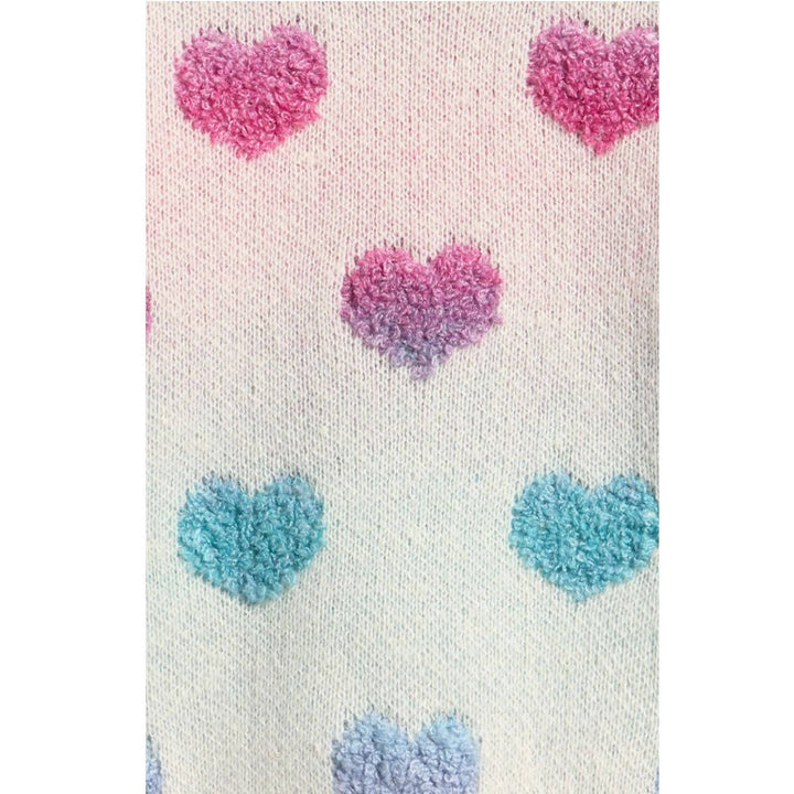 Girls Ombre Heart Sweater