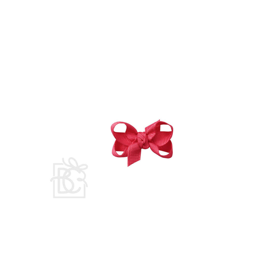 SIGNATURE GROSGRAIN BOW ON CLIP BLACK