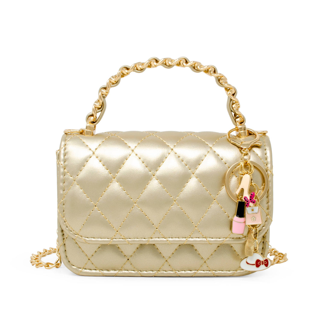 Link Chain Top Handle Handbag