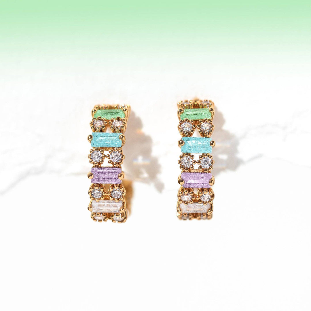 Aloe Hoops: Gold