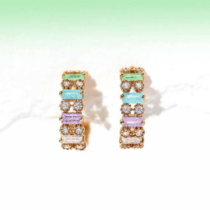 Aloe Hoops: Gold