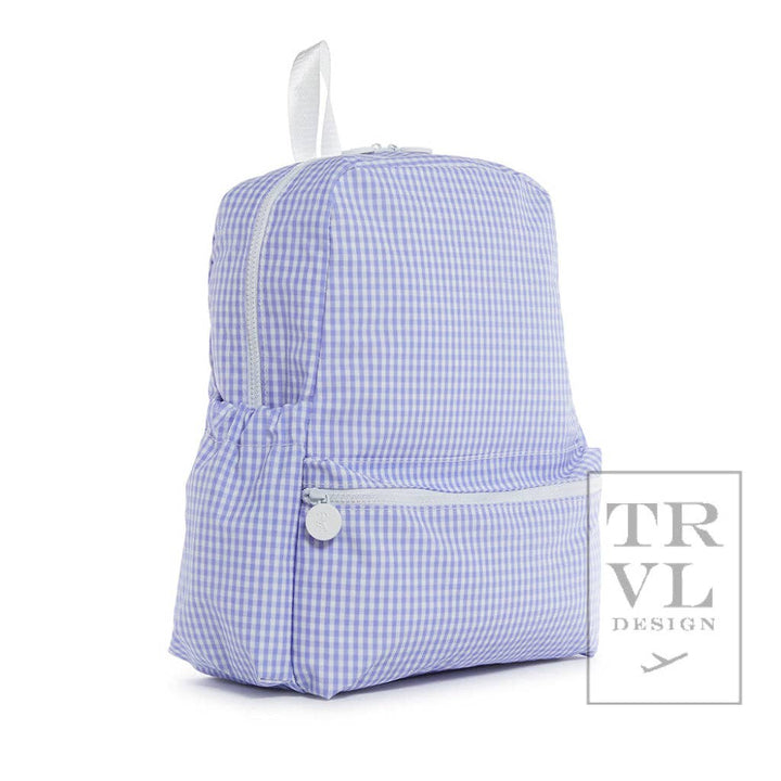 Backpack Gingham Lilac