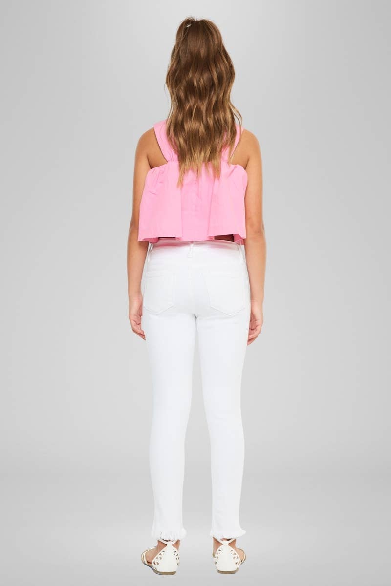 Ebbie High Rise Ankle Skinny Jeans