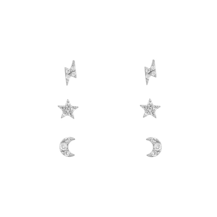 Teeny Tiny Galaxy Studs: Gold