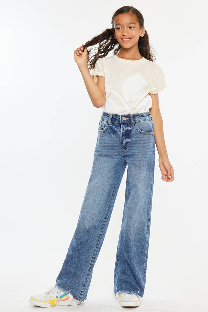 EVERLY HIGH RISE SLIM WIDE LEG