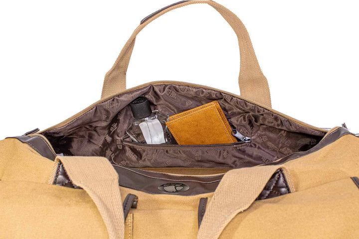 Clemson Tigers Canvas Weekender Bag