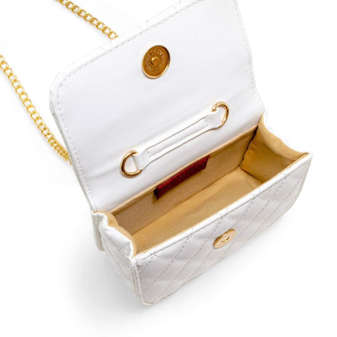 Link Chain Top Handle Handbag