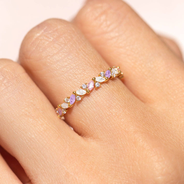 Snow Peaks Ring: Gold / 6