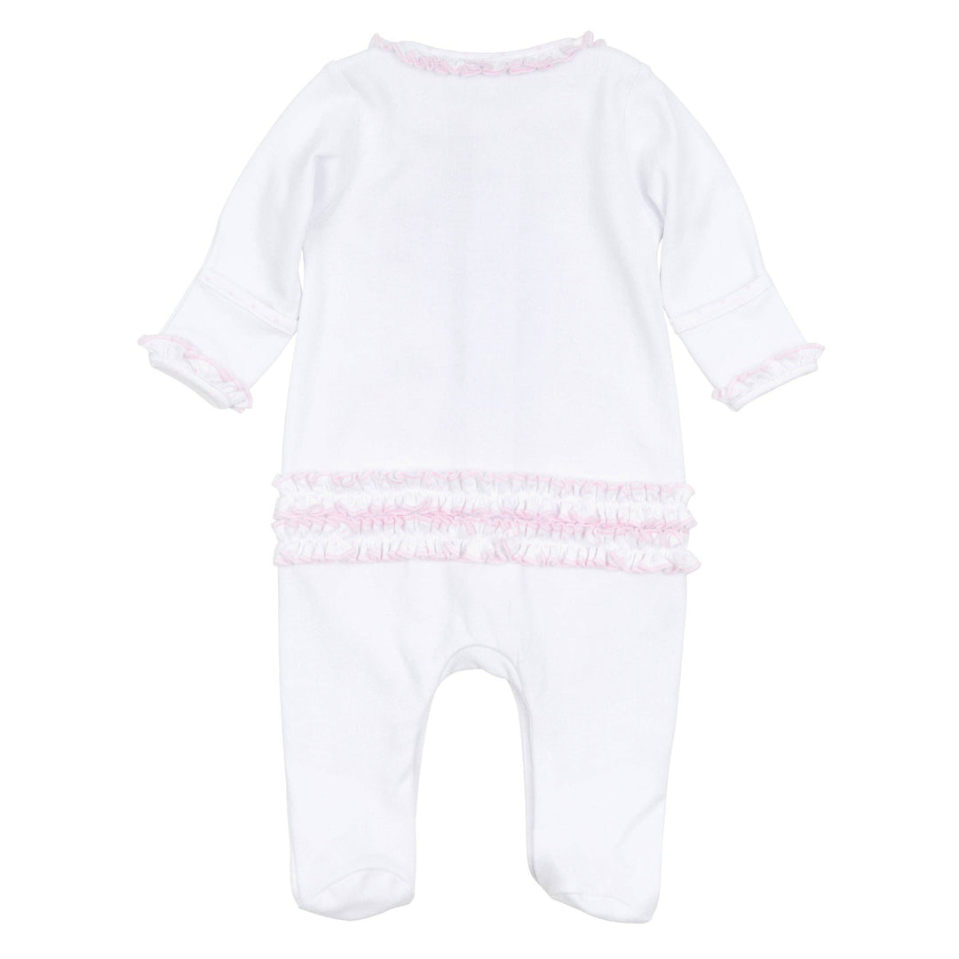Twinkle Toes Embroidered Footie