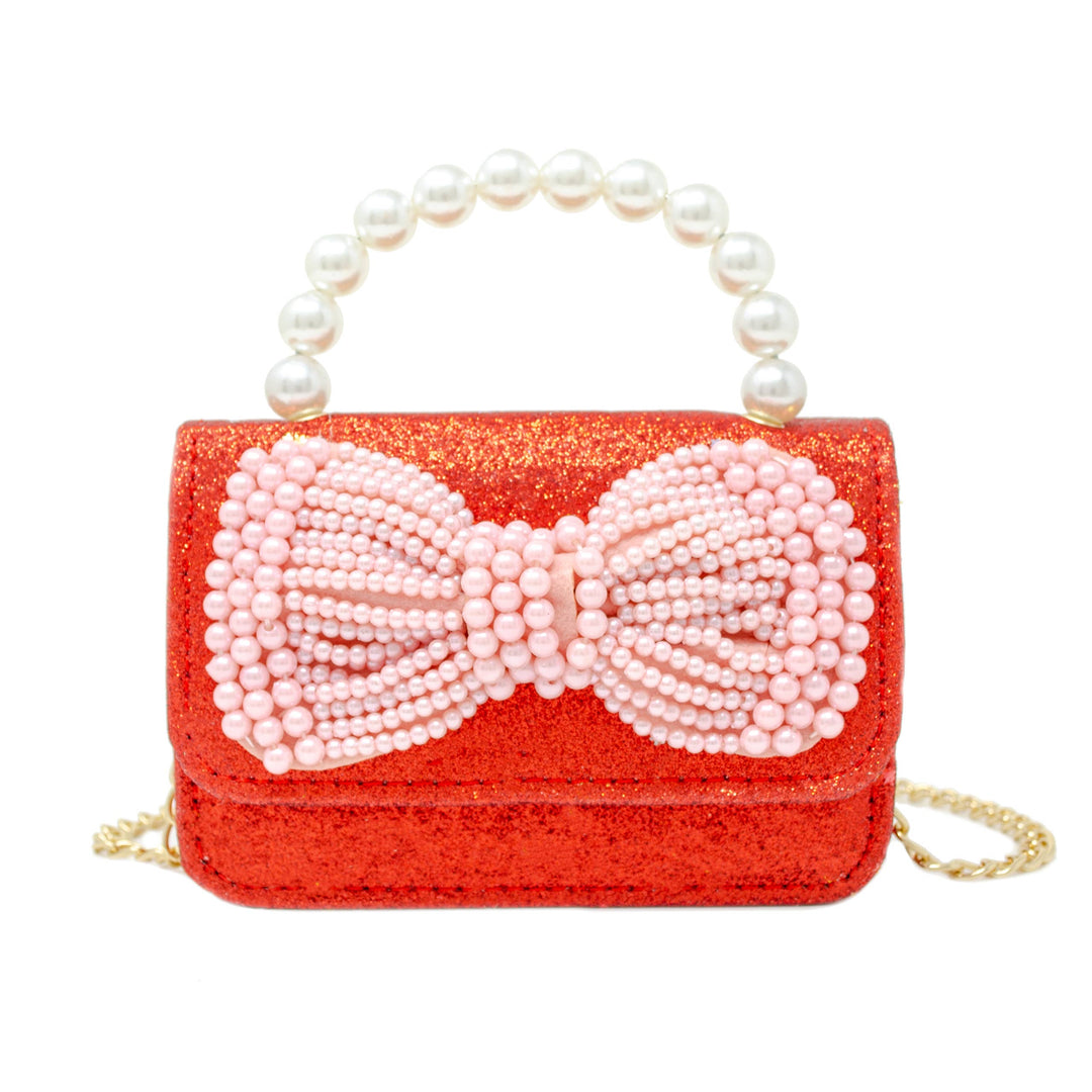 Pearl Bow Handbag