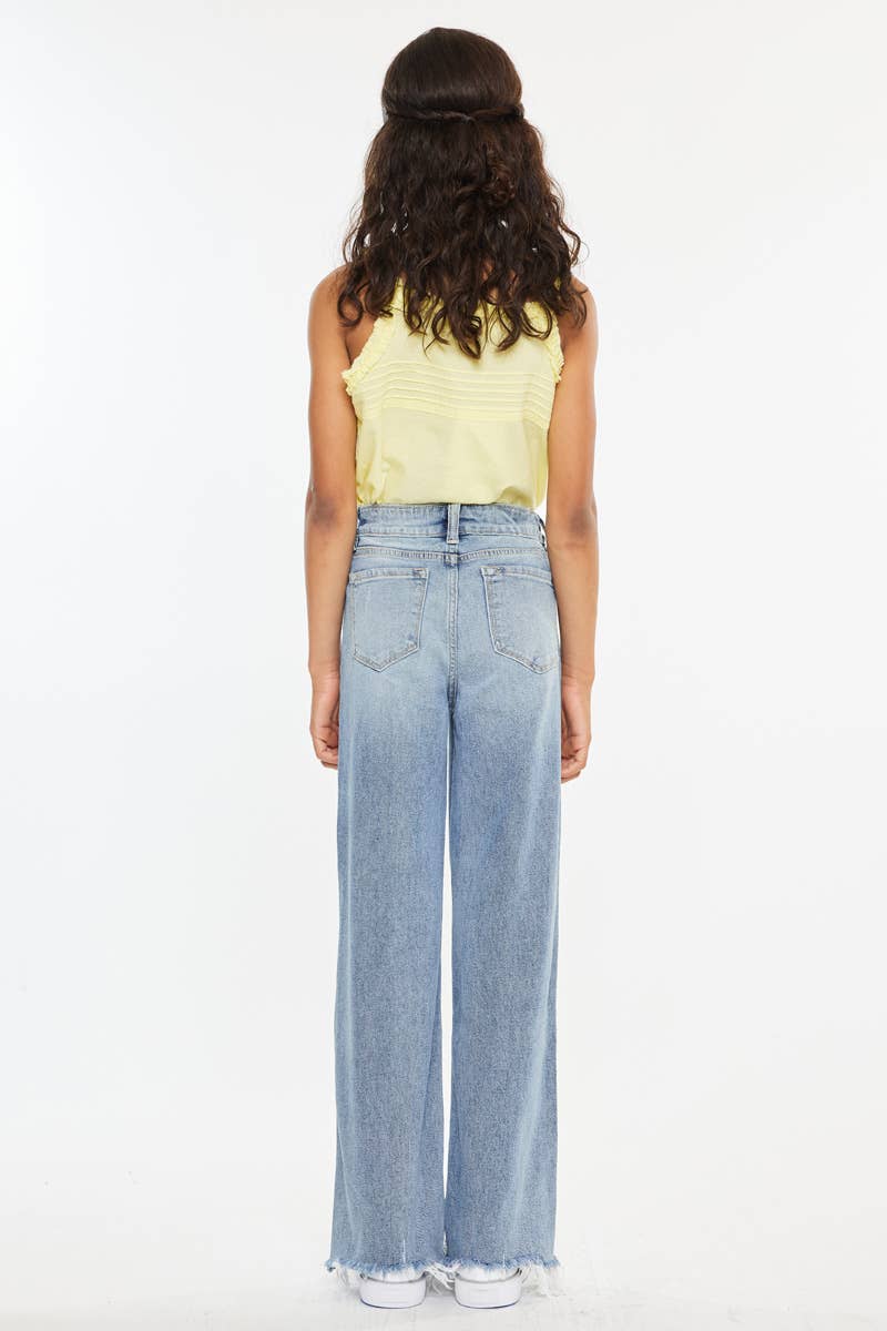 MK HIGH RISE SLIM WIDE JEANS