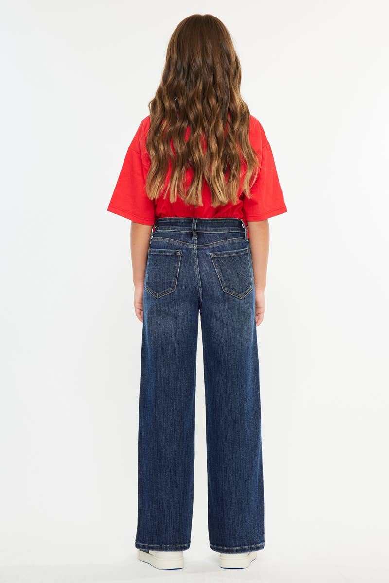BLAIRE HIGH RISE WIDE LEG JEANS