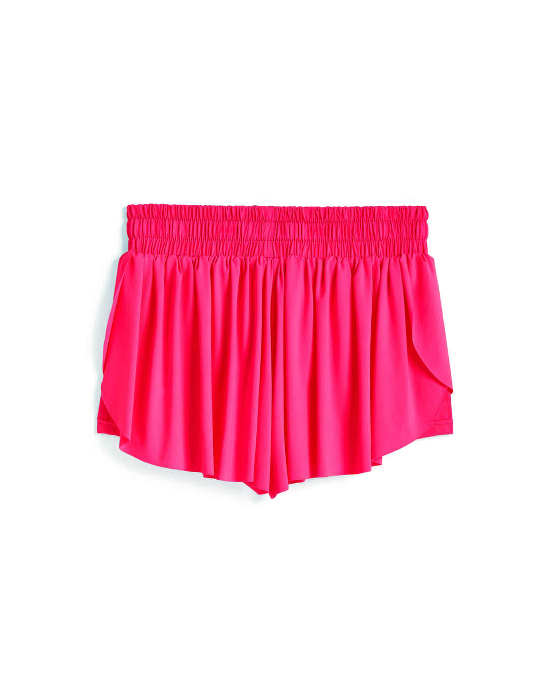 Butterfly Athletic Shorts- Fuschia