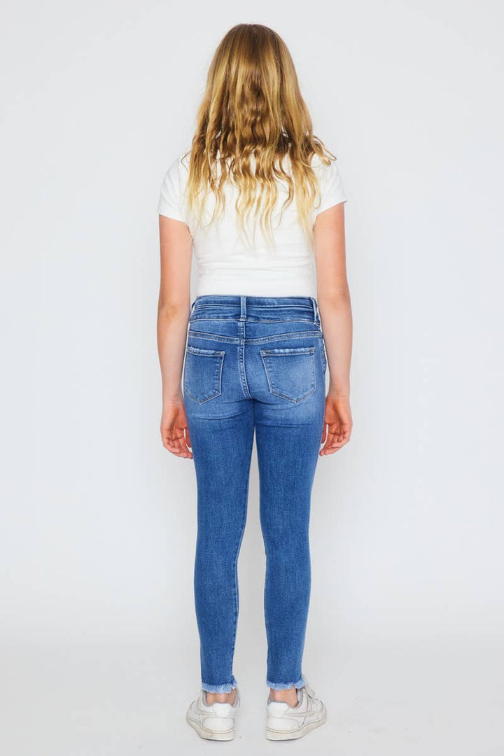 REESIE SLIM HIGH RISE ANKLE SKINNY JEANS