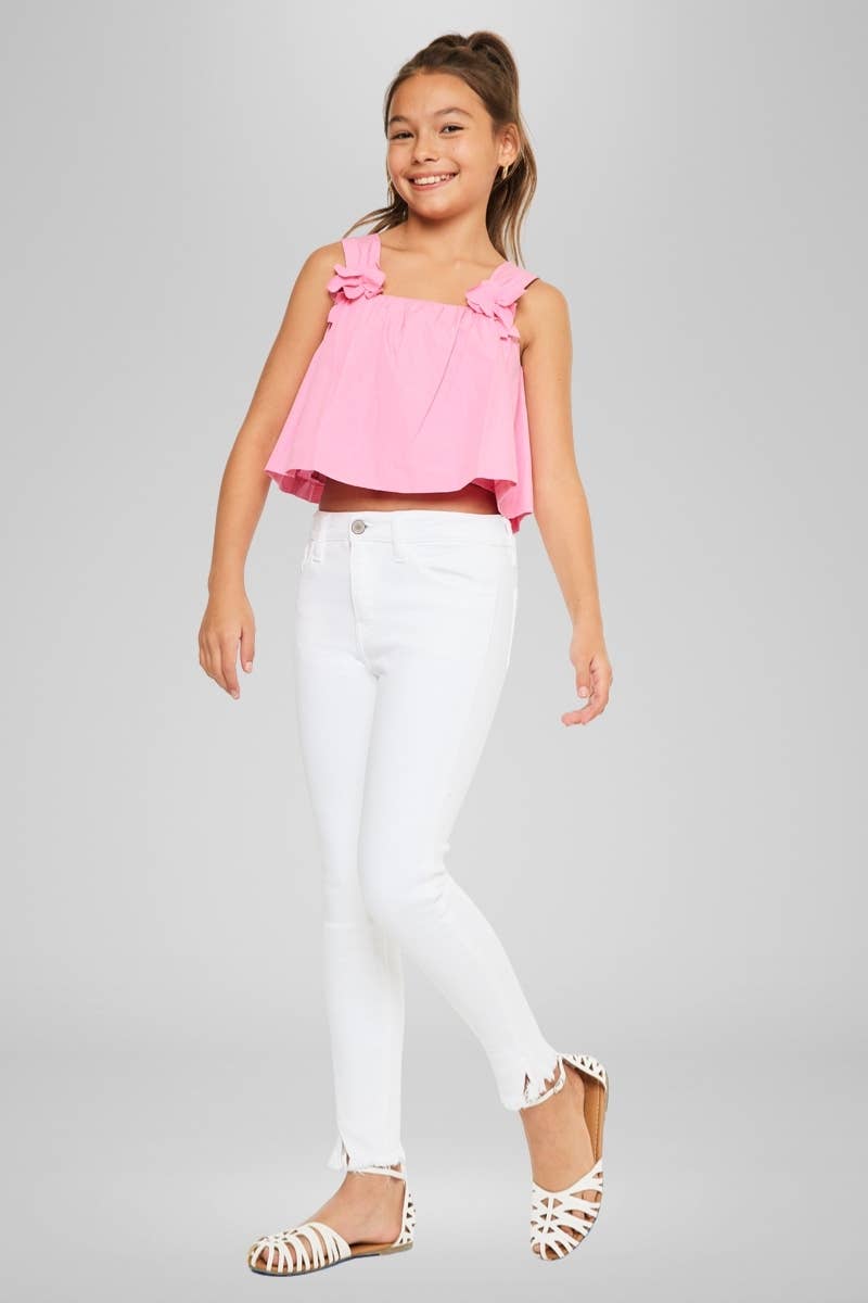 Ebbie High Rise Ankle Skinny Jeans