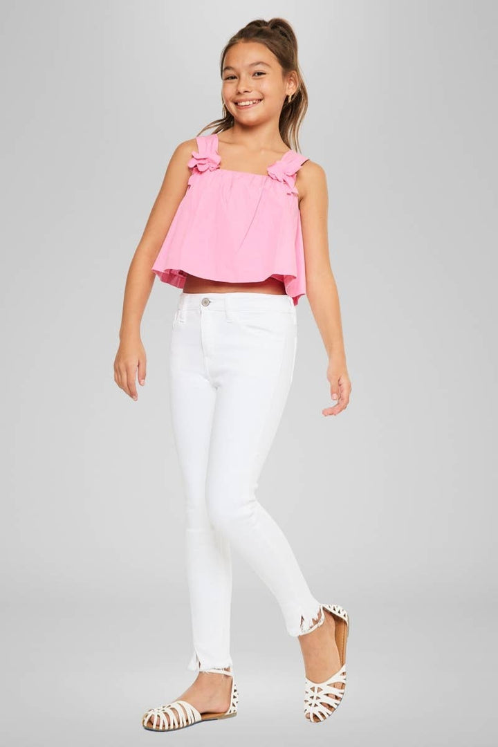 Ebbie High Rise Ankle Skinny Jeans