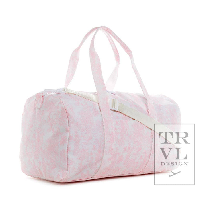 Weekender - Bunny Toile Pink Duffel Bag: Bunny Toile Pink