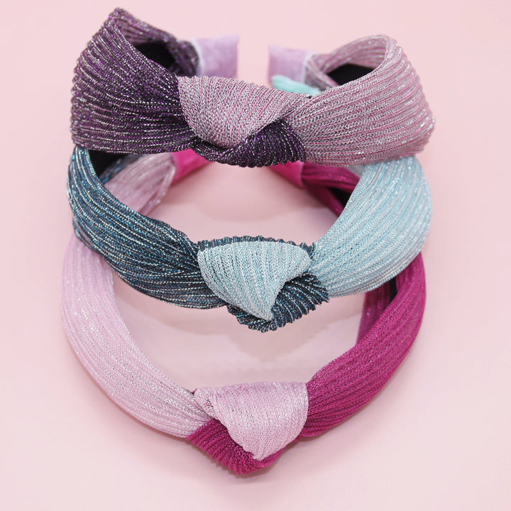 Shimmer Knot Headband