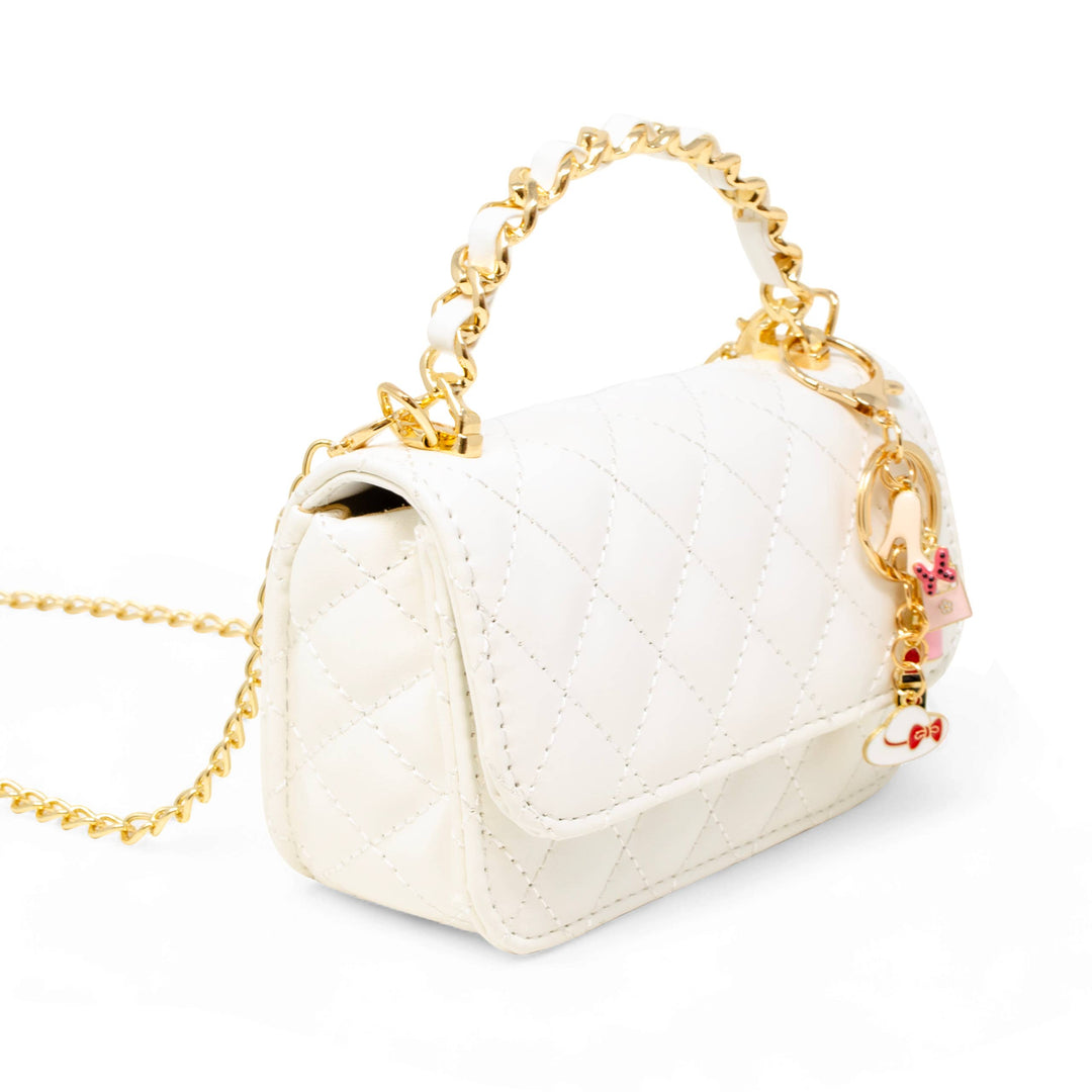Link Chain Top Handle Handbag