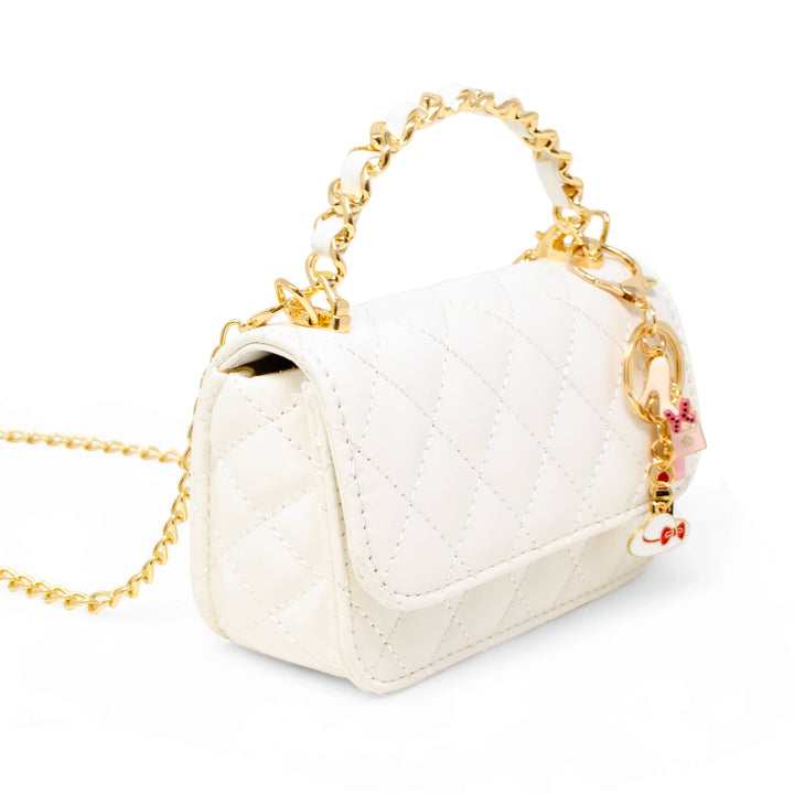 Link Chain Top Handle Handbag