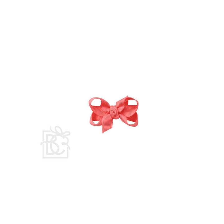 SIGNATURE GROSGRAIN BOW ON CLIP DARK NAVY