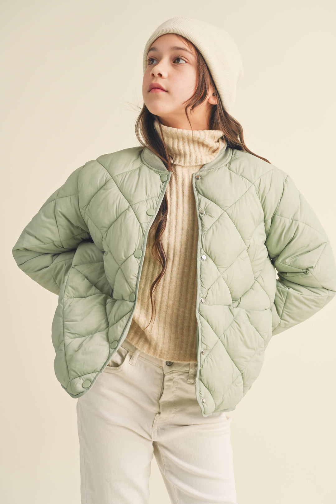SAGE QUILTED JACKET