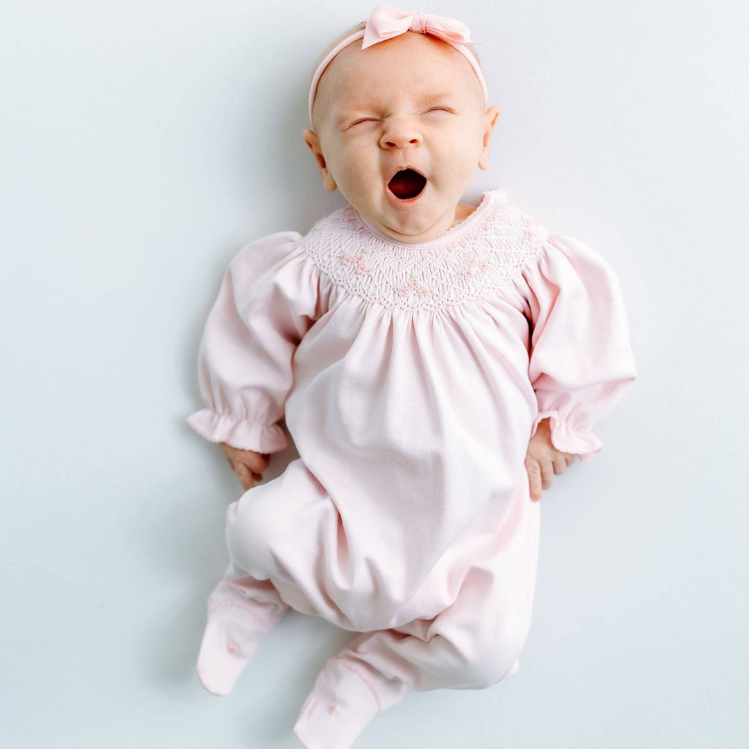 Willow's Classics Bishop Footie - Pink