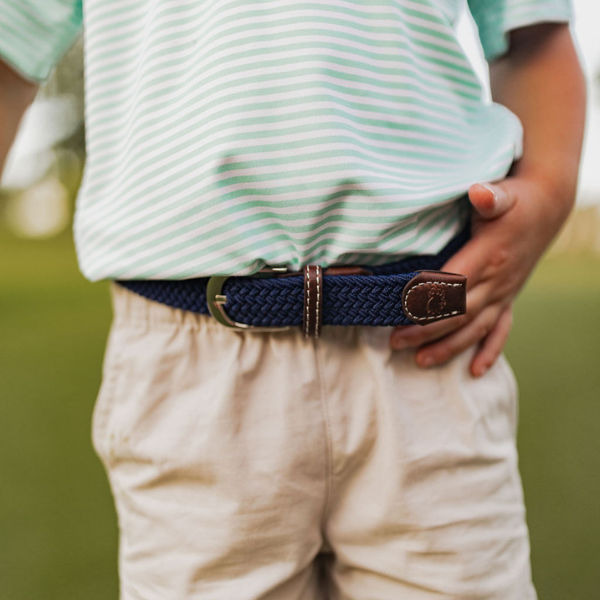 The Lil' Bethpage Kid's Woven Stretch Belt : Large