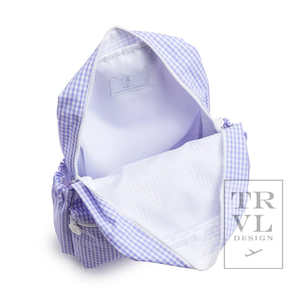 Backpack Gingham Lilac