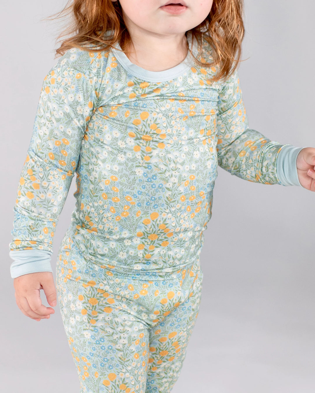 Big Kid Pajama - Blue Meadow