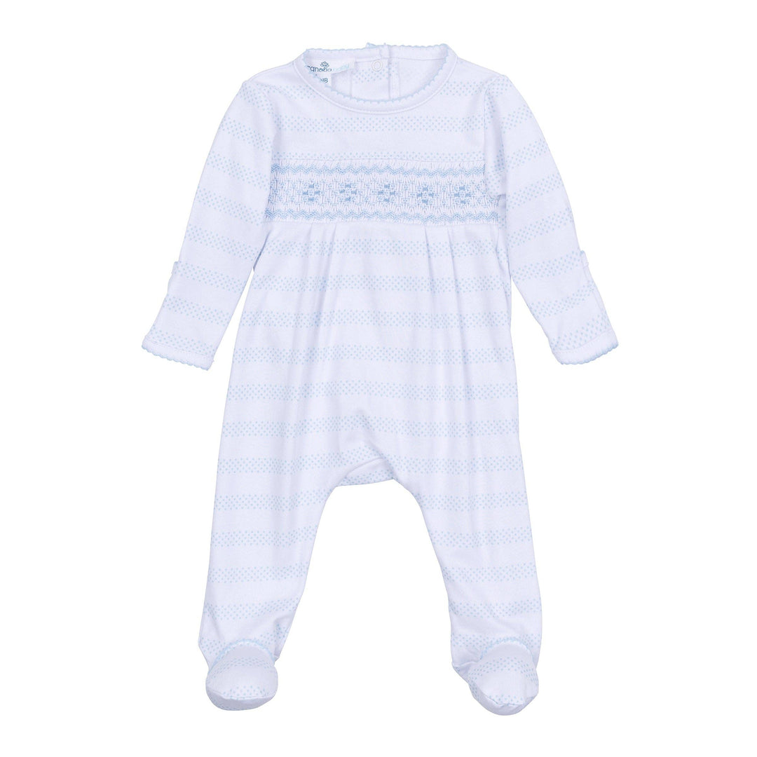 Baby of Mine Smocked Footie