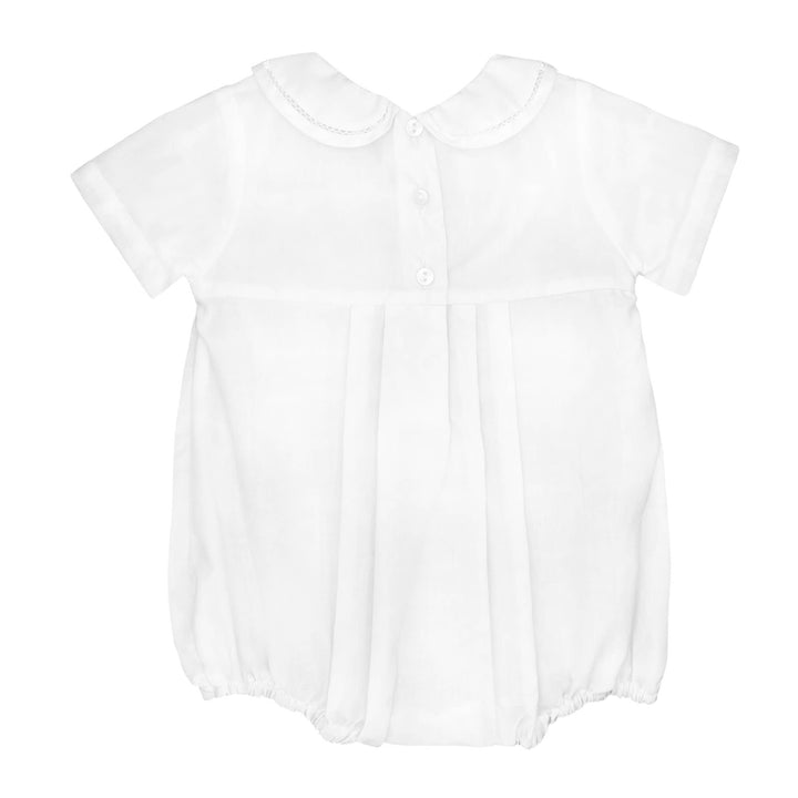 Heirloom Smocked Romper- White