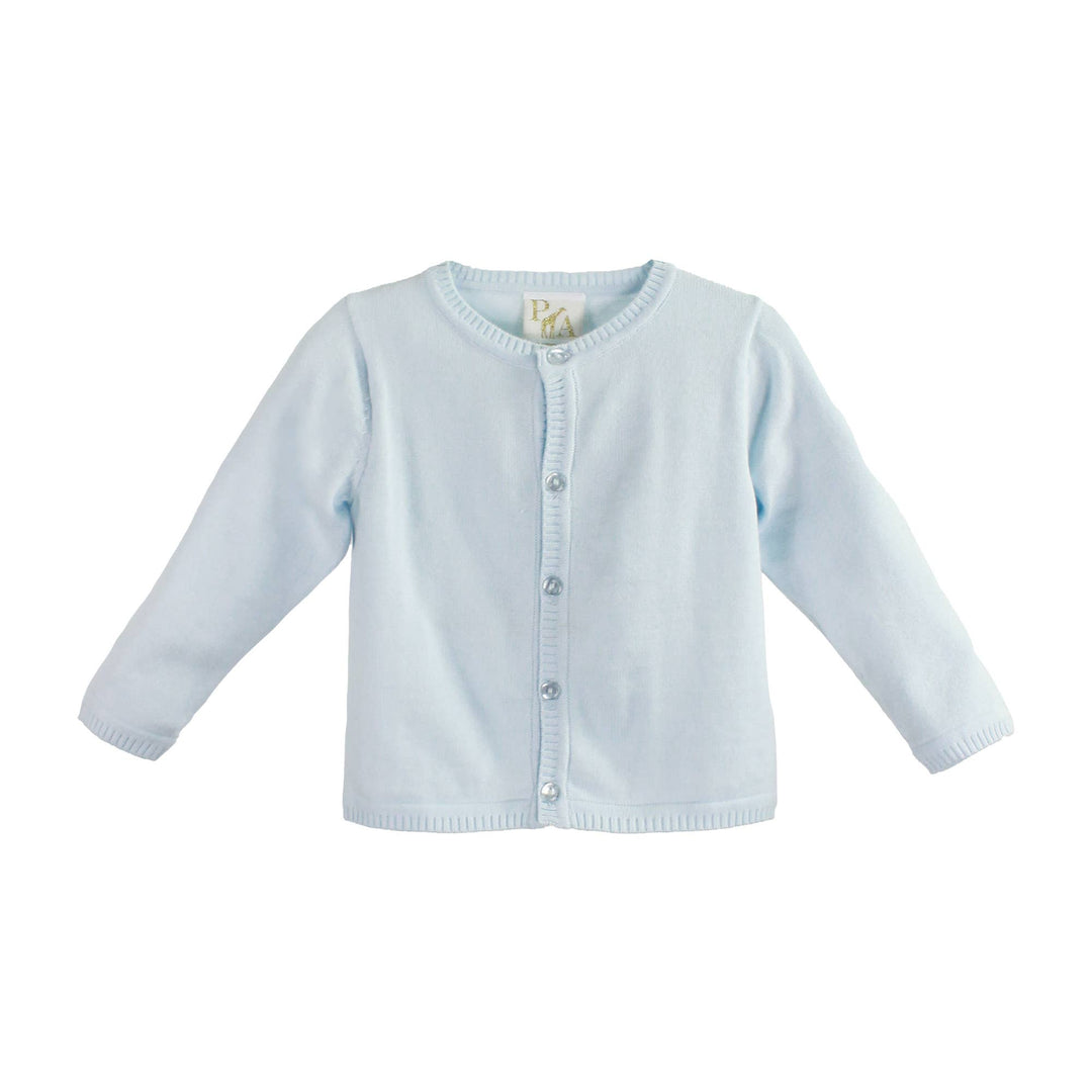 Ladder Edge Cardigan Sweater White